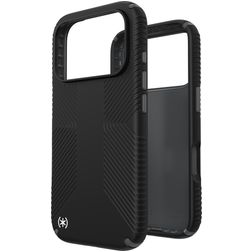 Speck Presidio2 Grip Coque iPhone 17 Pro Coque arrière Rigide Anti-Chocs - Noir