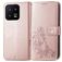 Mobigear Clover Xiaomi 13 Étui Portefeuille - Rose doré
