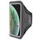 Mobiparts Comfort Fit Brassard Téléphone iPhone XS Brassard Coque de Sport en Neoprène - Noir