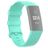 Mobigear Cross Bracelet Silicone Fitbit Charge 4 Fermeture boucle ardillon - Turquoise