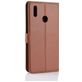 Mobigear Classic Housse HONOR Note 10 Etui Porte-Monnaie - Marron