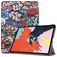 Mobigear Tri-Fold Coque iPad Air 5 (2022) Etui - Graffiti