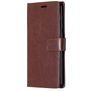Mobigear Wallet Housse Samsung Galaxy A21s Etui Porte-Monnaie - Marron