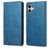 Mobigear Wallet Housse iPhone 16 Plus Etui Porte-Monnaie - Bleu