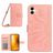 Mobigear Sunflower Samsung Galaxy A05 Étui Portefeuille - Rose