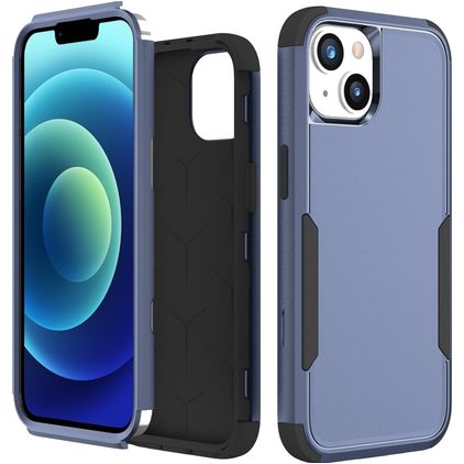 Mobigear Ultra Tough Coque iPhone 15 Plus Coque arrière Rigide Anti-Chocs - Royal Blue