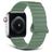 Decoded Traction Loop Bracelet Silicone Apple Watch Fermeture magnétique - 42/41/40/38 mm - Sage Leaf