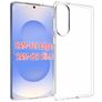 Mobigear Basics Coque Transparente Samsung Galaxy S25 Edge Coque arrière en TPU Souple - Transparent