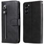 Mobigear Zipper Housse Samsung Galaxy S23 Etui Porte-Monnaie - Noir