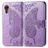 Mobigear Butterfly Housse Samsung Galaxy Xcover 7 Etui Porte-Monnaie - Violet