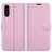 Mobigear Classic Housse Sony Xperia 10 III Etui Porte-Monnaie - Rose