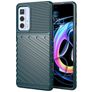 Mobigear Groove Coque Motorola Edge 20 Coque arrière en TPU Souple - Vert