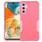 Mobigear Non-slip Armor Coque Samsung Galaxy A14 Coque arrière Rigide Anti-Chocs - Rose
