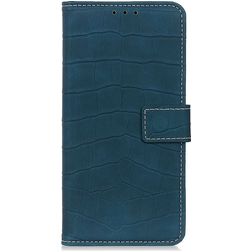 Mobigear Croco Housse Xiaomi Redmi Note 10 Pro Etui Porte-Monnaie - Vert