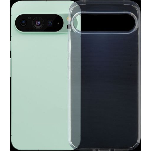 Mobigear Ultra-thin Coque Transparente Google Pixel 9 Pro Coque arrière en TPU Souple Extra-fin - Transparent