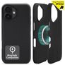 My Style Magsafe Tough Coque iPhone 17 MagSafe Coque arrière Rigide Anti-Chocs - Noir