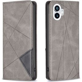 Mobigear Rhombus Slim Housse Nothing Phone (1) Etui - Gris