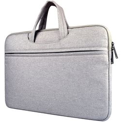 Mobigear Oxford Sacoche Ordinateur portable 13 - 14 Pouces Sacoche ordinateur + Poignée - Gris