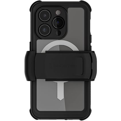 Ghostek Nautical Waterproof Coque iPhone 15 Pro MagSafe Coque arrière Imperméable Rigide Anti-Chocs - Noir