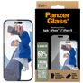 PanzerGlass Classic Fit iPhone 16 Verre trempé Protection d'écran - Compatible Coque