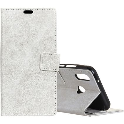 Mobigear Basic Housse Xiaomi Mi 8 SE Etui Porte-Monnaie - Blanc