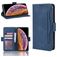 Mobigear Slide Wallet Housse iPhone 11 Etui Porte-Monnaie - Bleu