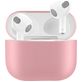 Mobigear Colors Coque Apple AirPods 3 Coque en Silicone Souple - Rose