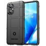 Mobigear Rugged Shield Coque OPPO Reno 7 Lite Coque arrière en TPU Souple Anti-Chocs - Noir