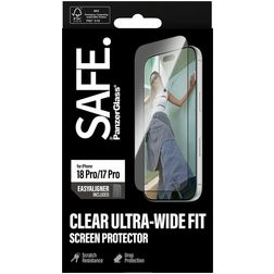 SAFE by PanzerGlass Ultra-Wide-Fit iPhone 17 Pro Verre trempé Protection d'écran - Compatible coque + Cadre de pose