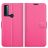 Mobigear Classic Housse TCL 20 SE Etui Porte-Monnaie - Magenta