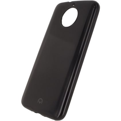 Mobilize Gelly Coque Motorola Moto G5S Coque arrière en TPU Souple - Noir
