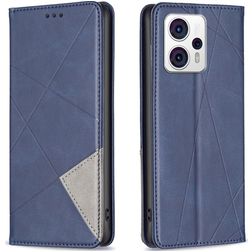 Mobigear Rhombus Slim Housse Motorola Moto G23 Etui - Bleu