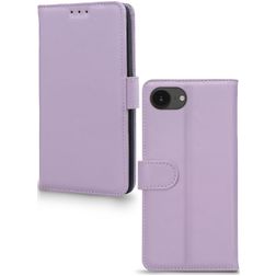 Mobilize Premium Gelly Housse iPhone 17e Etui Porte-Monnaie - Violet