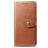 Mobigear Snap Button Housse OPPO A9 (2020) Etui Porte-Monnaie - Cognac