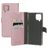 Mobiparts Saffiano Wallet Housse Samsung Galaxy A42 Etui Porte-Monnaie - Rose