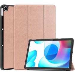 Mobigear Tri-Fold Coque Realme Pad 10.4 (2021) Etui - Rose doré