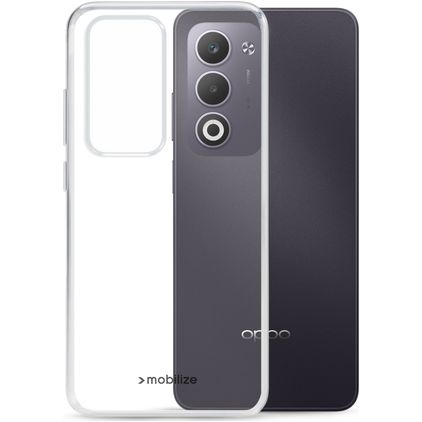Mobilize Gelly Case Coque Transparente OPPO A5m Coque arrière en TPU Souple - Transparent