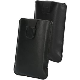 Mobiparts Classic Pouch Pochette (max 11,5 cm x 7,5 cm) - Etui à insérer - Poche téléphone - Noir