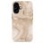 MIO iPhone 16 MagSafe Plastique rigide Coque arrière - Gold Marble