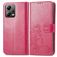 Mobigear Clover Housse POCO X5 Etui Porte-Monnaie - Magenta