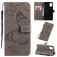 Mobigear Butterfly Housse Samsung Galaxy A51 Etui Porte-Monnaie - Gris