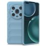 Mobigear Bumpy Coque HONOR Magic 4 Pro Coque arrière en TPU Souple - Bleu