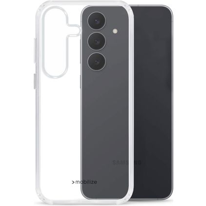 Mobilize Gelly Case Coque Transparente Samsung Galaxy S25 FE Coque arrière en TPU Souple - Transparent