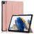 Mobigear Tri-Fold Coque Samsung Galaxy Tab A11 Plus Etui - Rose doré