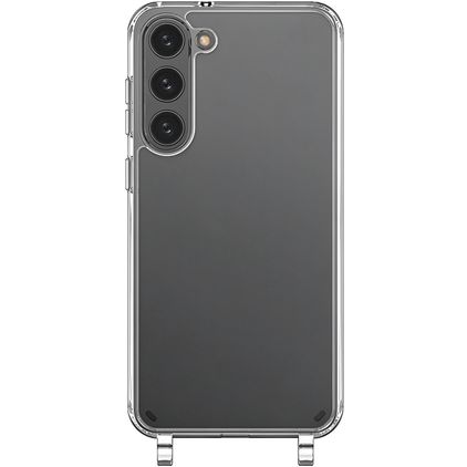 Mobigear Mix & Match Transparent Samsung Galaxy S23 Plus TPU souple Coque avec cordon - Transparent