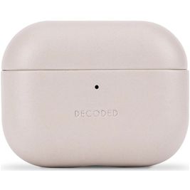 Decoded Coque Apple AirPods Pro 3 en Cuir Véritable - Clay