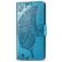 Mobigear Butterfly Housse iPhone 11 Etui Porte-Monnaie - Bleu