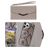 Mobilize Elegant Magnet iPhone 12 Pro Max Coque Sac à main 2en1 avec coque amovible - Beige Snake