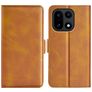 Mobigear Slim Magnet Housse OnePlus 15 Etui Porte-Monnaie - Cognac