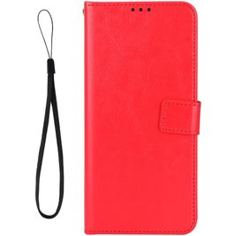 Mobigear Wallet Housse TCL 30 Etui Porte-Monnaie - Rouge